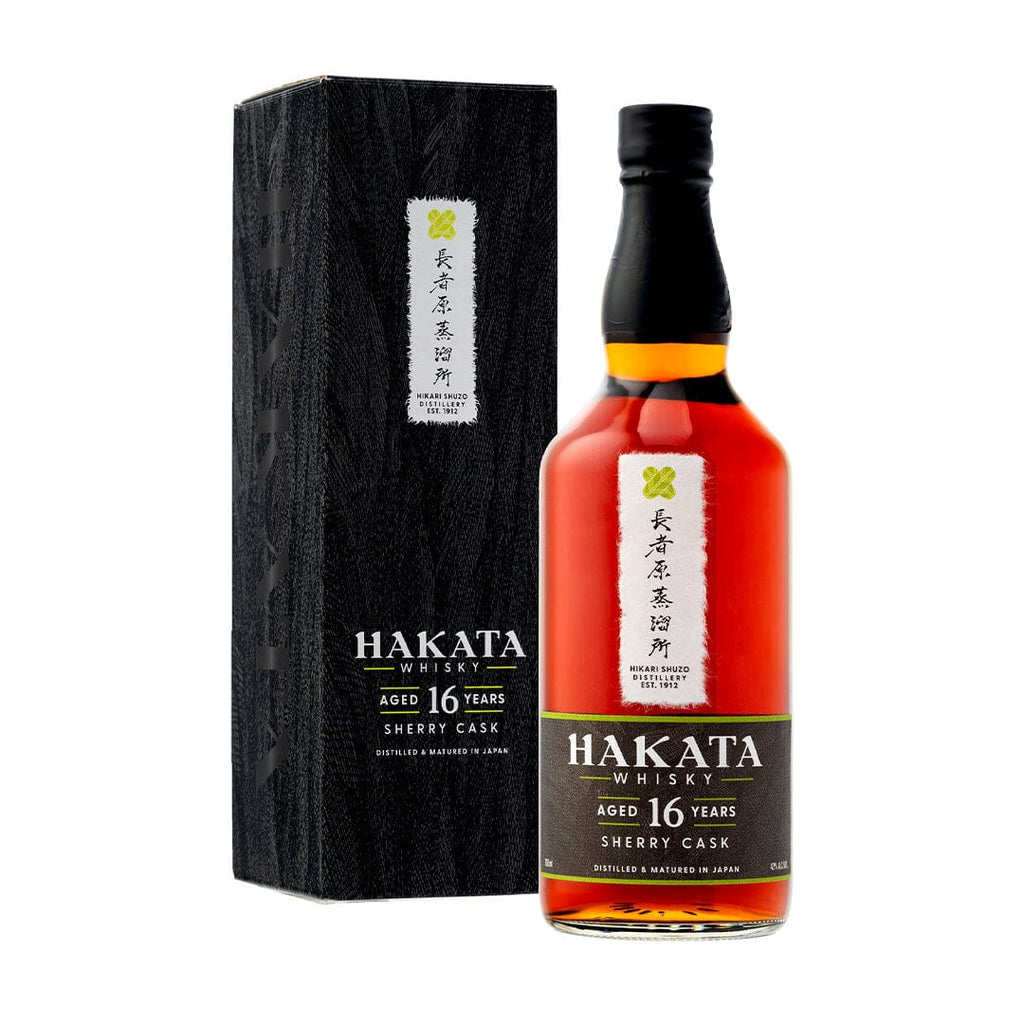 Hakata Whisky 16 Year Old Sherry Cask Japanese Whisky Hakata 