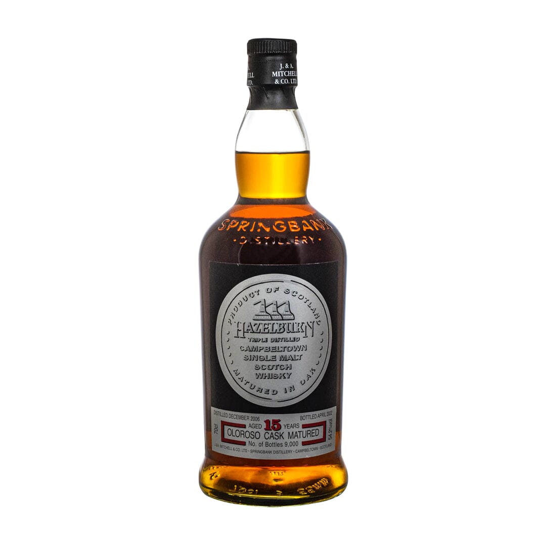 Hazelburn 15 Year Old Oloroso Sherry Malt 108.4 Proof Scotch Whisky Hazelburn 