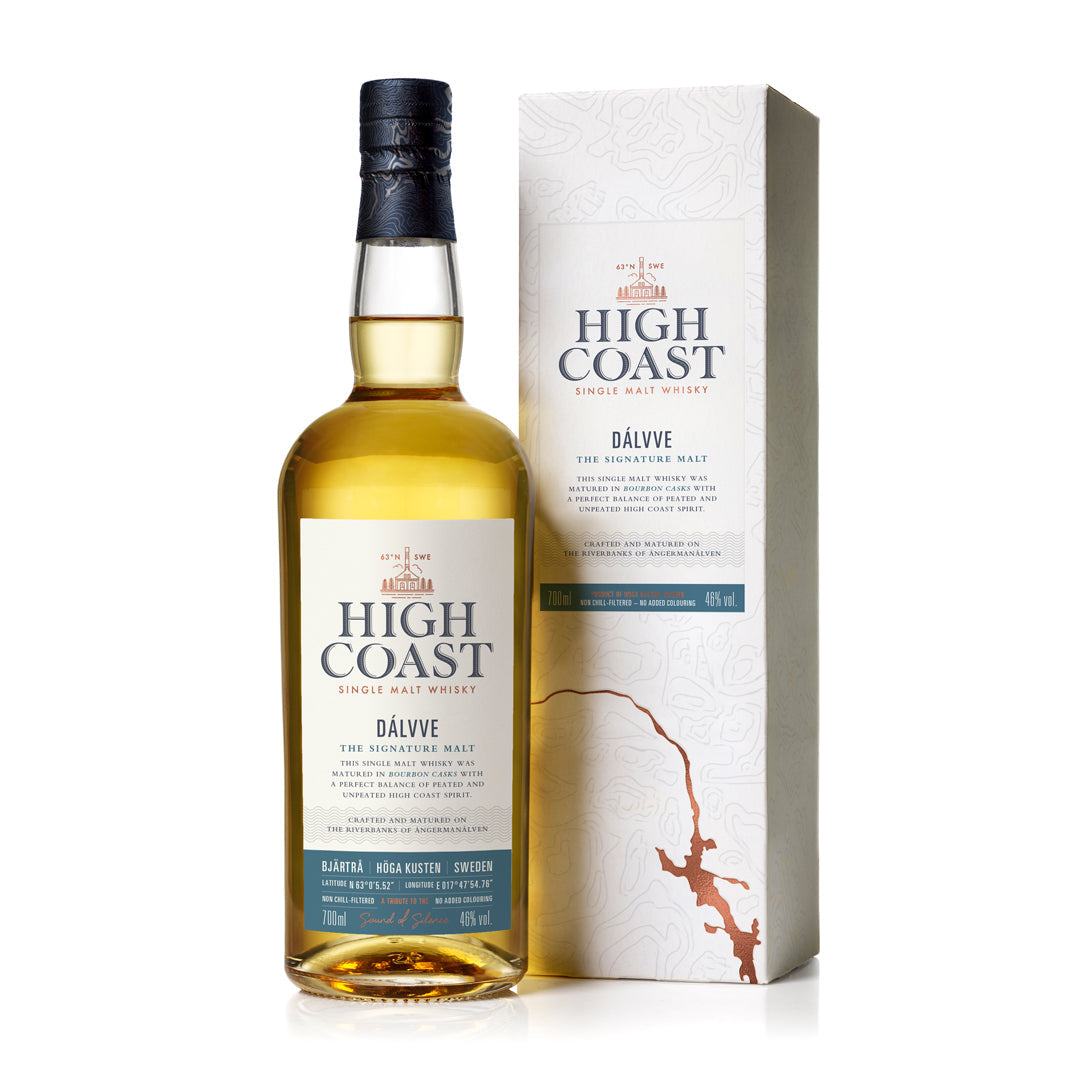 High Coast Dalvve Signature Swedish Single Malt Whisky Single Malt Whiskey High Coast Whisky 