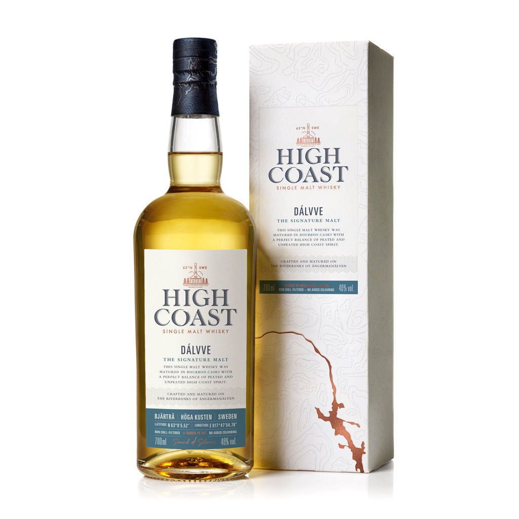 High Coast Dalvve Signature Swedish Single Malt Whisky Single Malt Whiskey High Coast Whisky 
