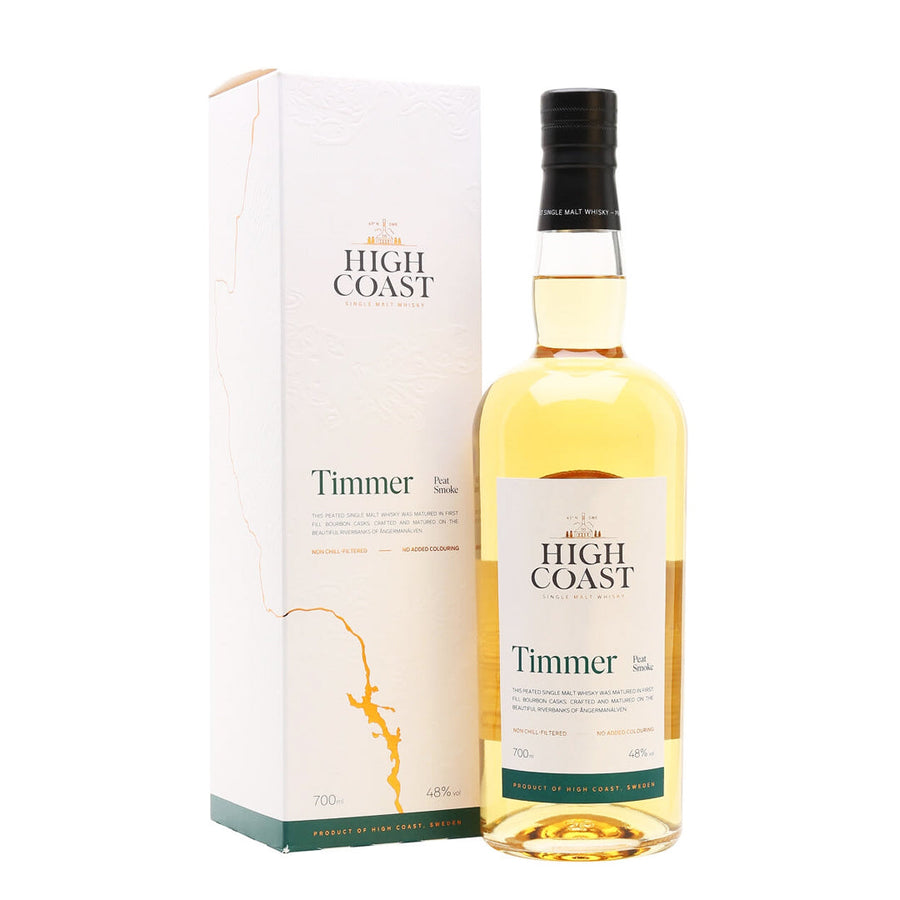 High Coast Timmer Swedish Single Malt Whisky Single Malt Whiskey High Coast Whisky 