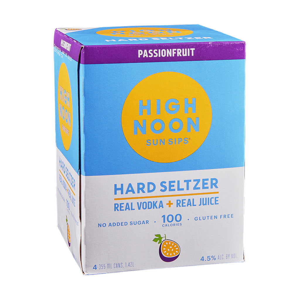 High Noon Passionfruit 4PK Hard Seltzer High Noon 