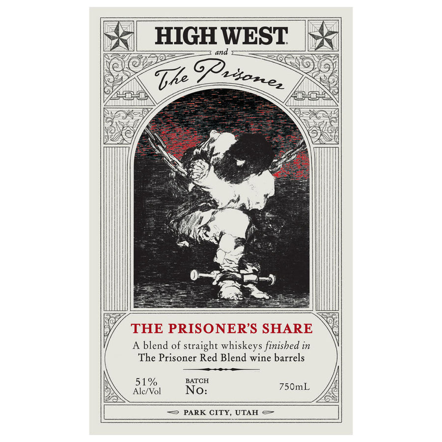 High West The Prisoner's Share Blended Straight Whiskey High West Whiskey 