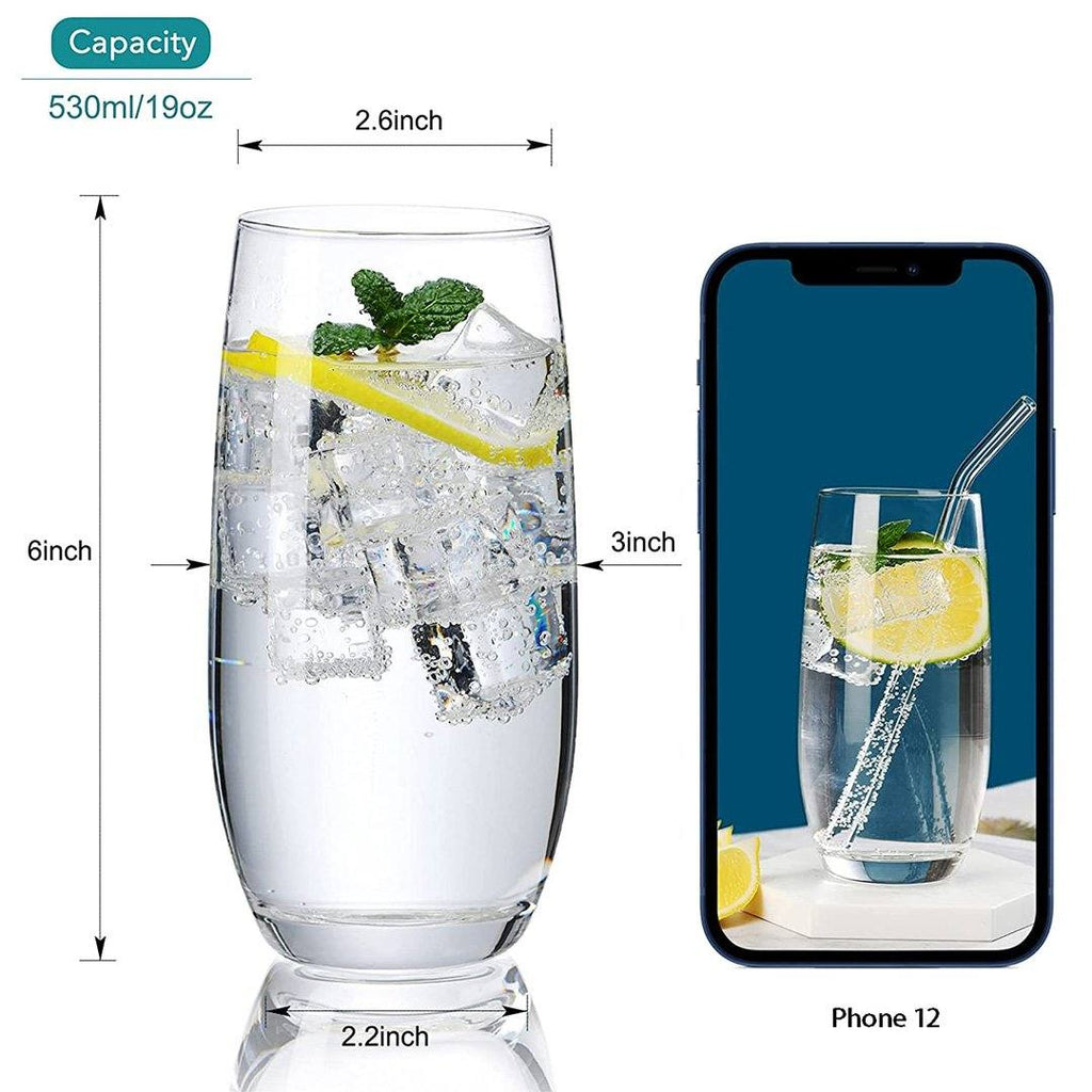 Highball Glasses Set Of 2 Accessories CUKBLESS 