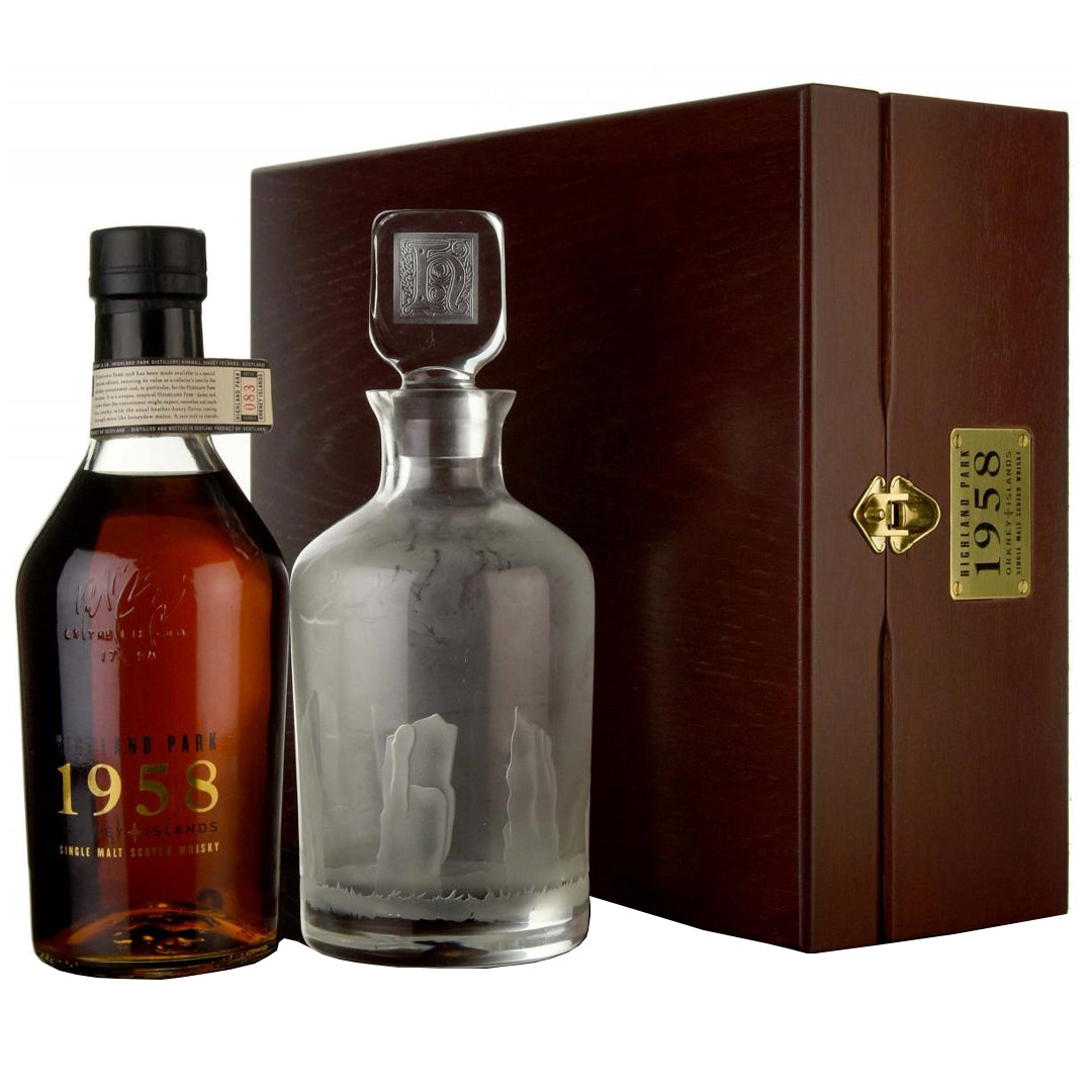 Highland Park 1958 40 Year Old Presentation Set Scotch Whisky Highland Park 