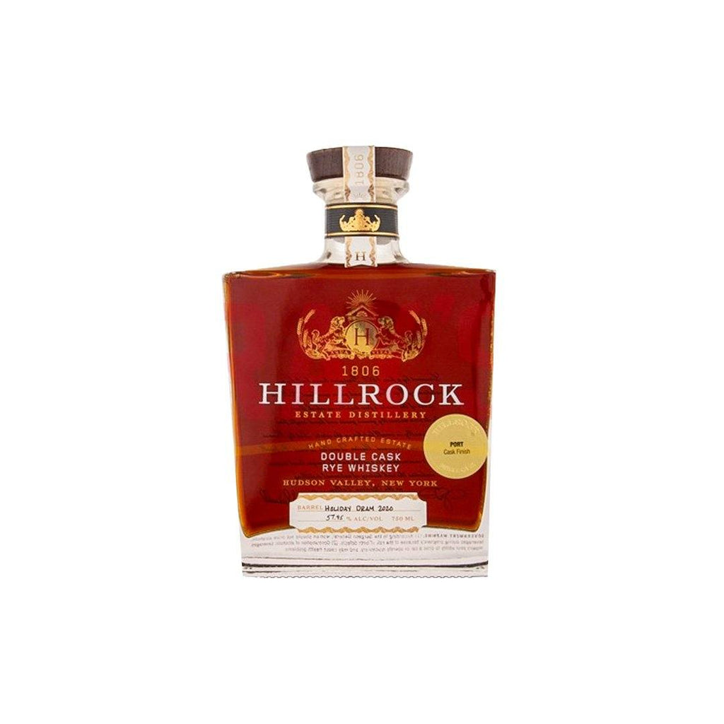 Hillrock Double Cask Rye Whiskey Port Finish Rye Whiskey Hillrock 