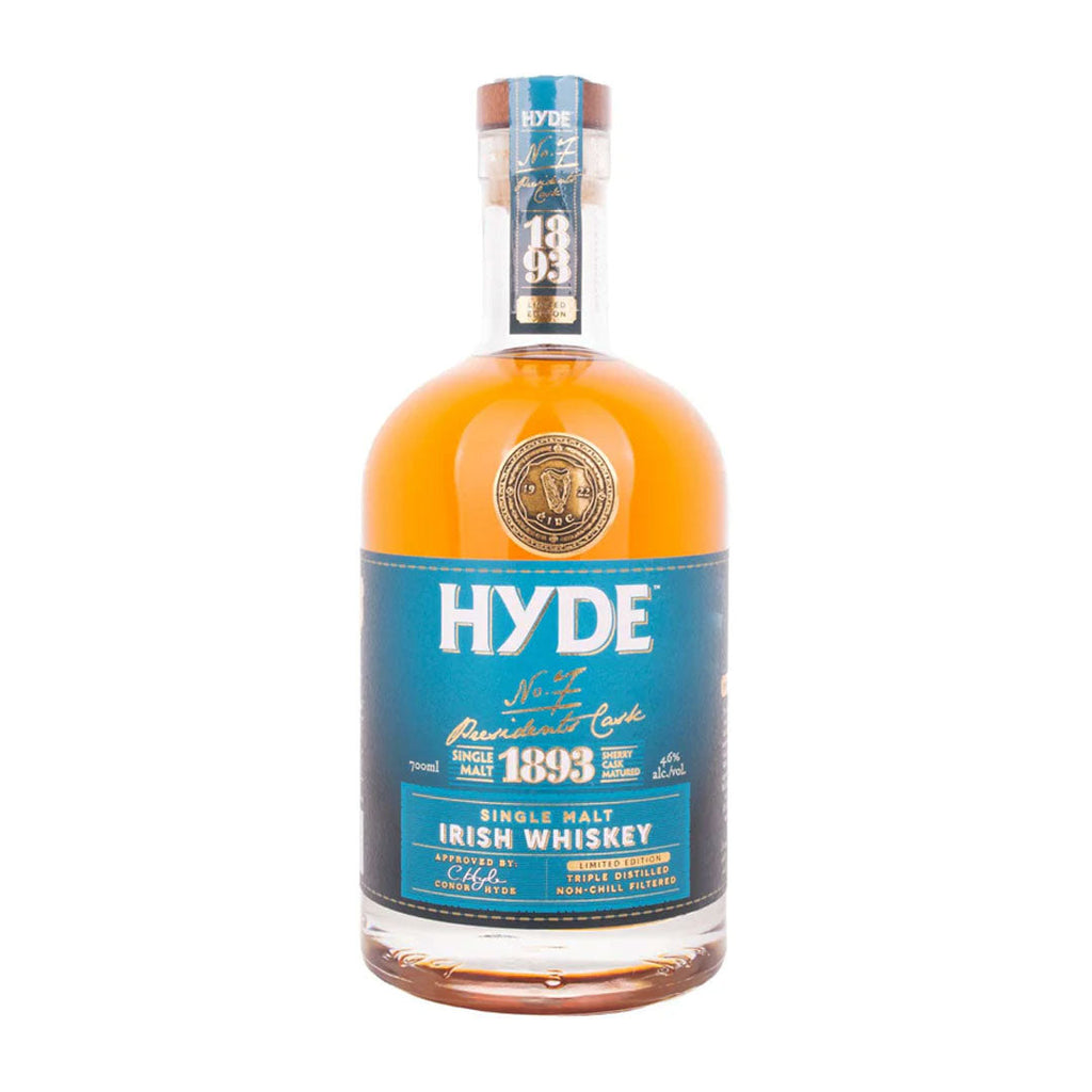 Hyde No. 7 Presidents Cask Irish whiskey Hyde Whiskey 