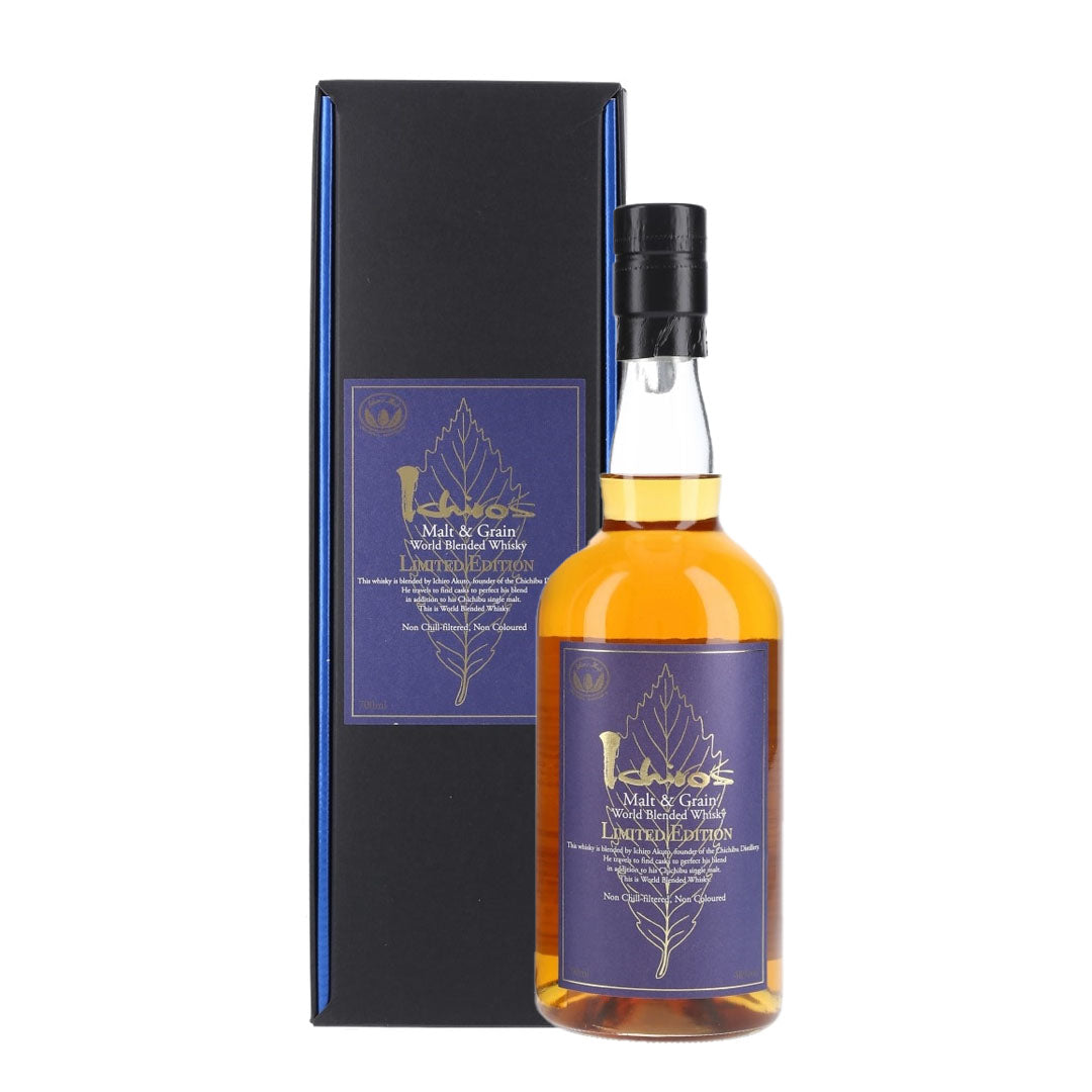 Ichiro's Malt & Grain World Whisky Limited Edition Japanese Whiskey Chichibu Distillery 