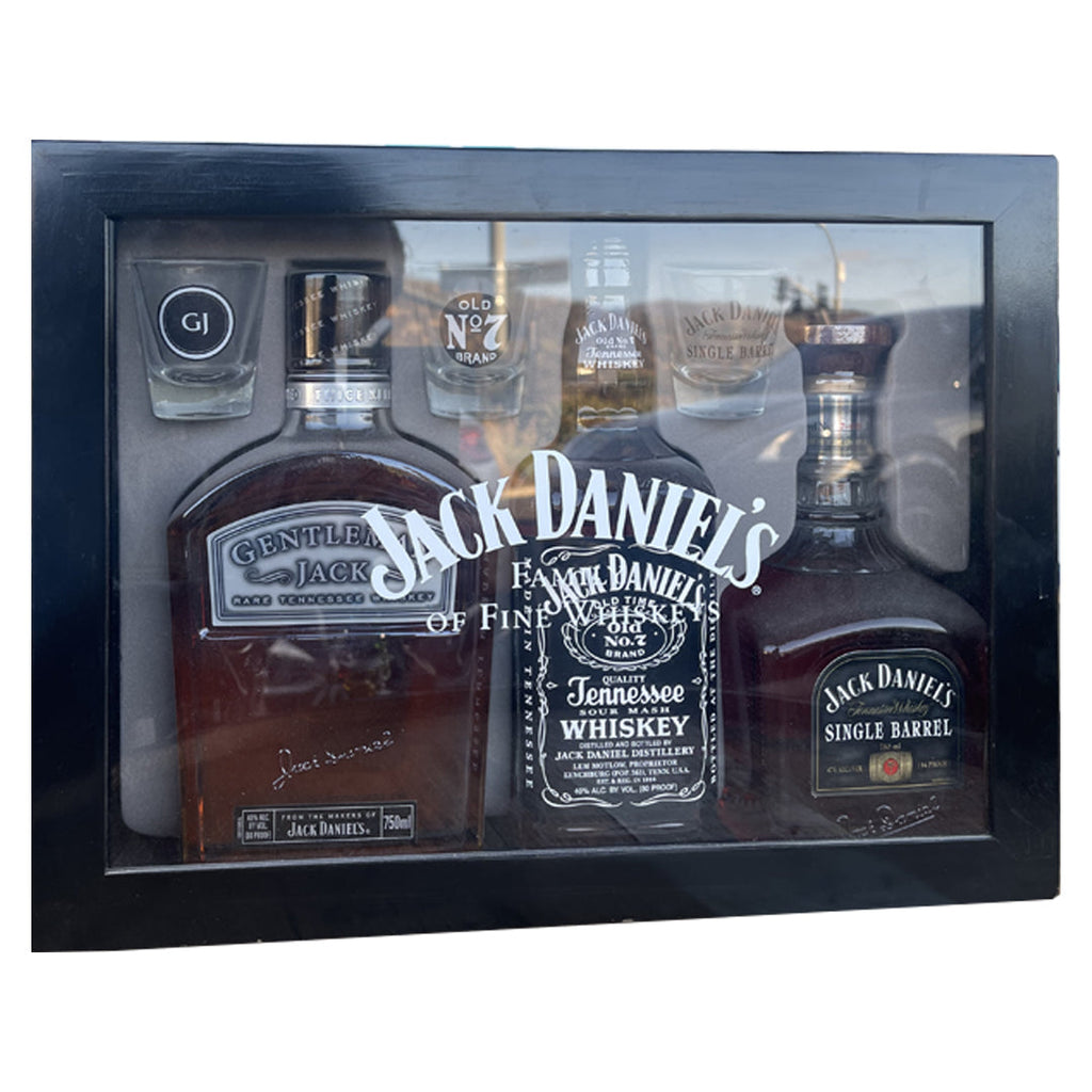 Jack Daniel's Family of Fine Whiskeys 2007 3 Bottle Bundle Tennessee Whiskey Jack Daniel's 