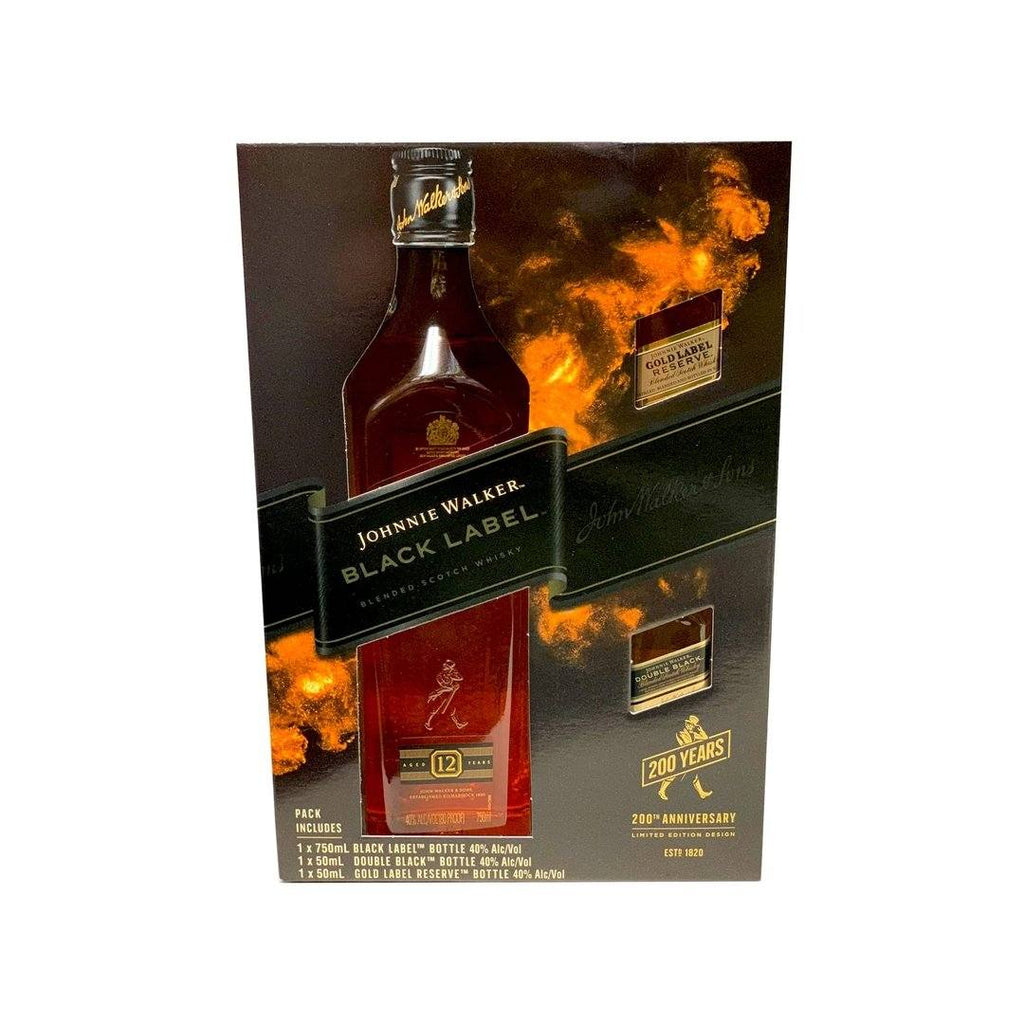 Johnnie Walker Black Limited Edition Gift Set Scotch Whisky Johnnie Walker 