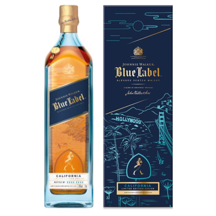 Johnnie Walker Blue Label California Limited Edition Design 2019 Scotch Johnnie Walker 