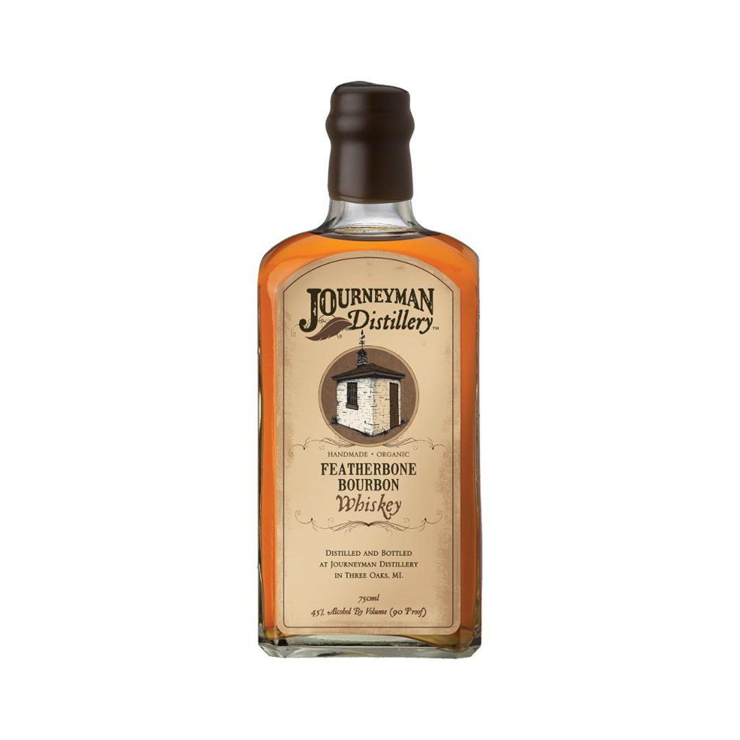 Journeyman Featherbone Cask Strength Bourbon Bourbon Whiskey Journeyman Distillery 