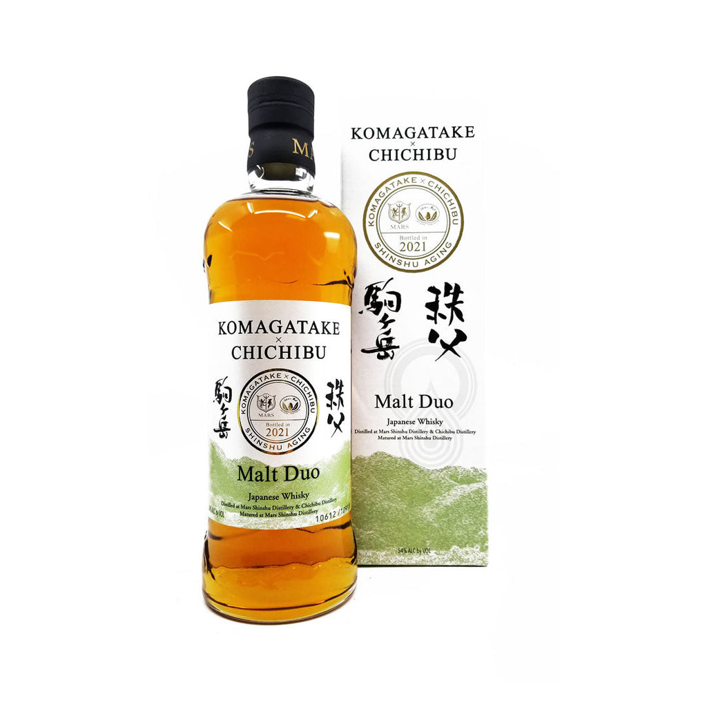 Komagatake X Chichibu Malt Duo Shinshu Aging 2021 Release Japanese Whisky Mars 