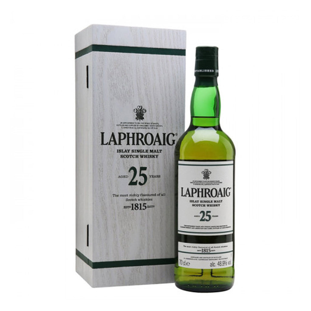 Laphroaig 25 Year Old Scotch Whisky Laphroaig 