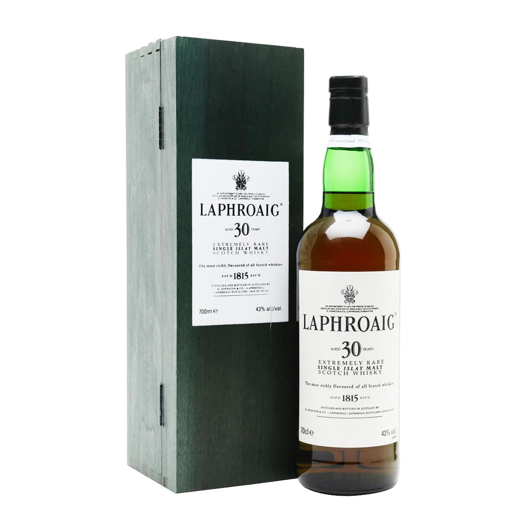 Laphroaig 30 Year Old Extremely Rare Single Islay Malt Scotch Whisky Scotch Whisky Laphroaig 