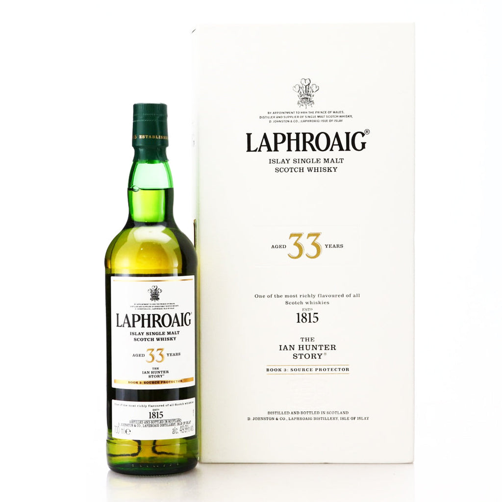 Laphroaig 33 Year Old The Ian Hunter Story Book 3 Scotch Whisky Laphroaig 