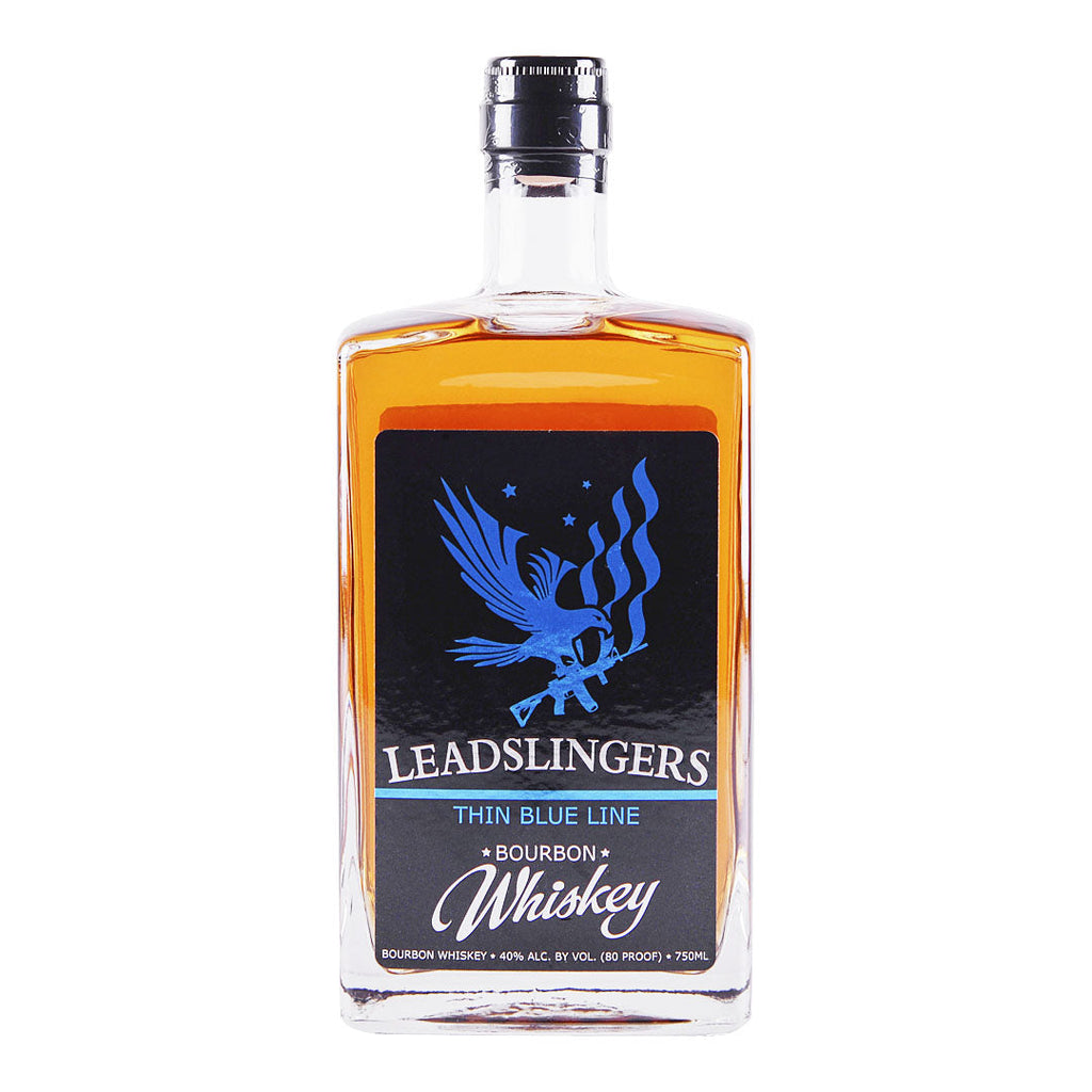 Leadslingers Thin Blue Line Whiskey Bourbon Whiskey Leadslingers 