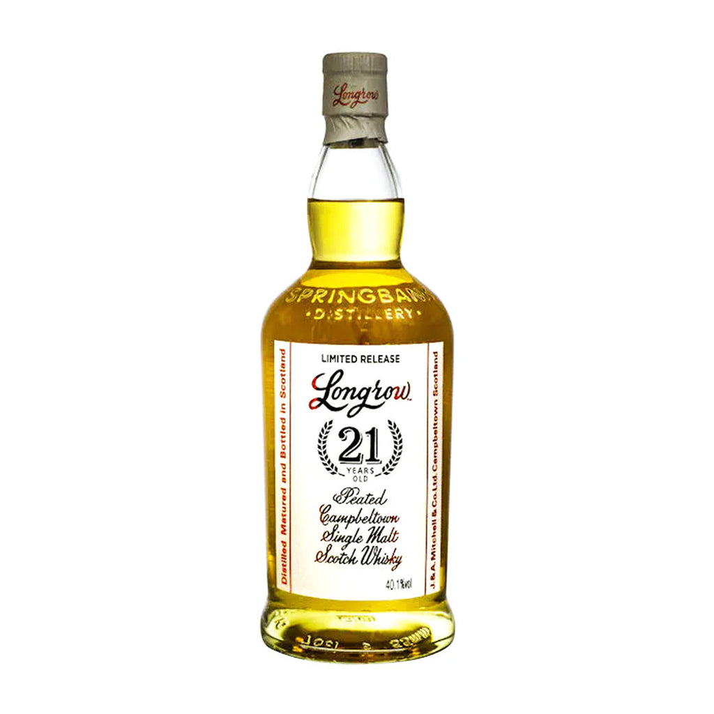 Longrow 21 Year Old Single Cask Fresh Rum 80.2 Proof Scotch Whisky Longrow 