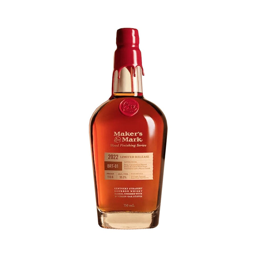 Maker's Mark Wood Finishing Series 2022 Limited Release BRT-01 Kentucky Straight Bourbon Whiskey Maker's Mark 