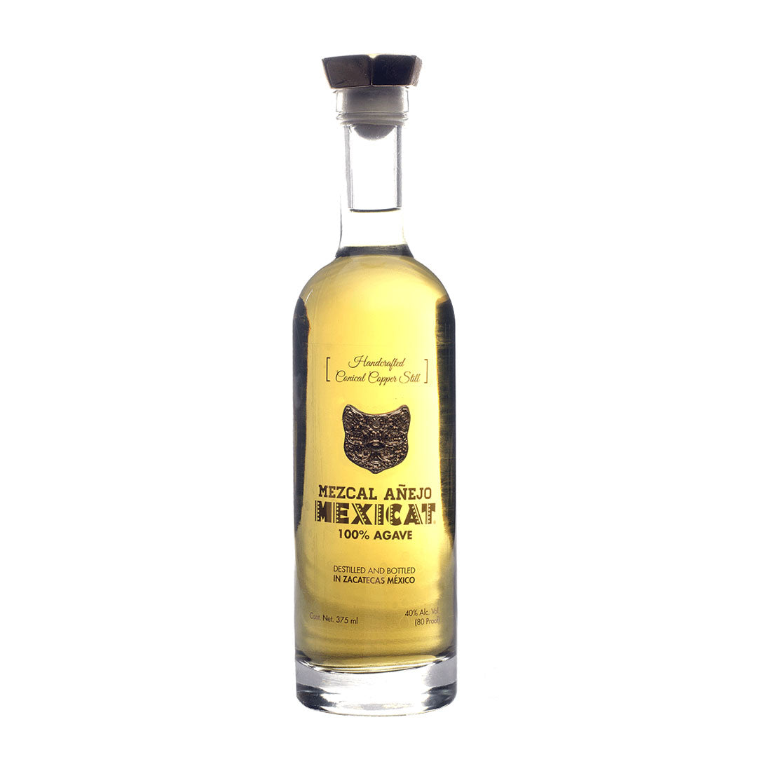 Mexicat Mezcal Anejo 1 Year Old Tequila Mezcal Mexicat 