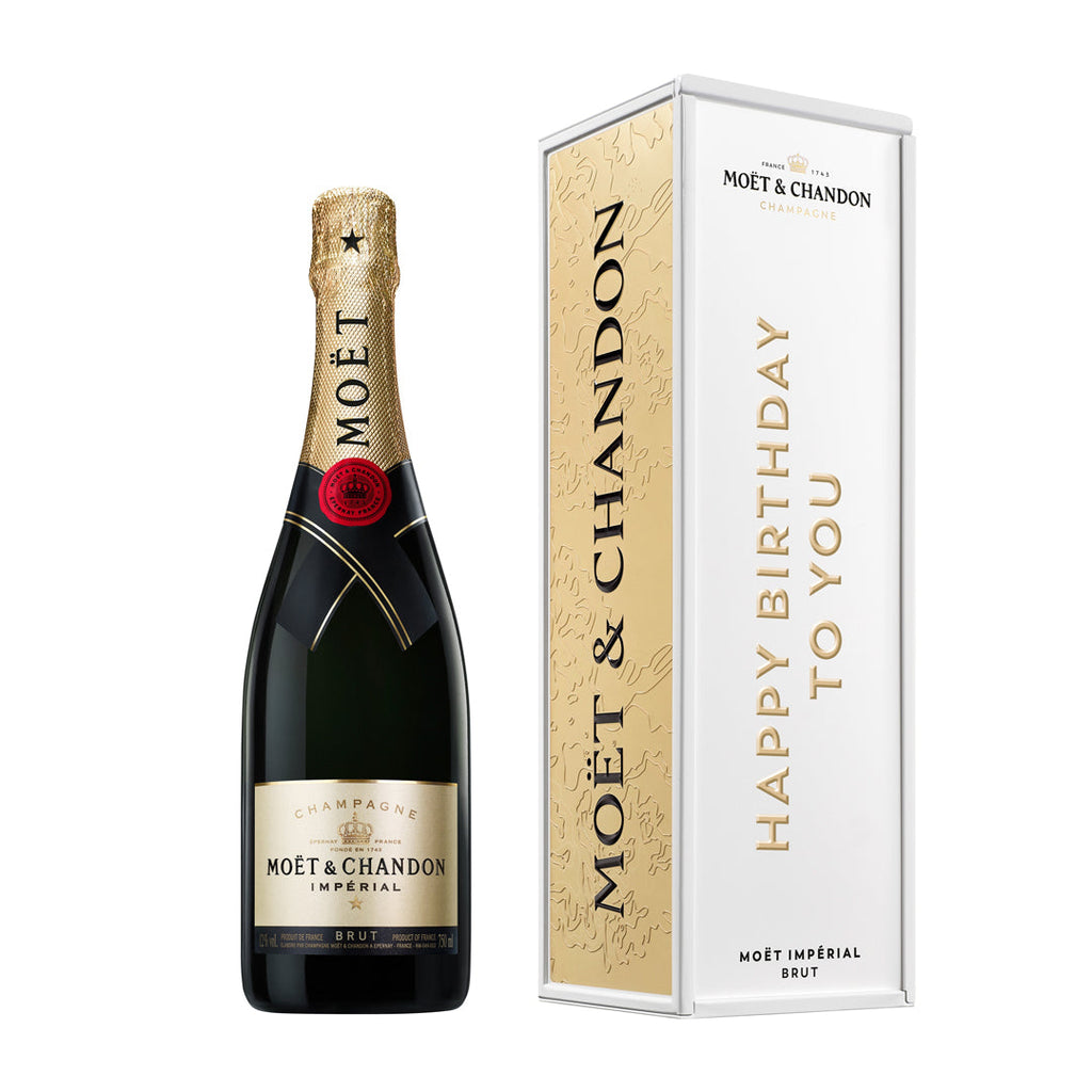 Moët & Chandon Imperial Milestones "Happy Birthday To You" Brut Champagne Gift Box Champagne Moët & Chandon 