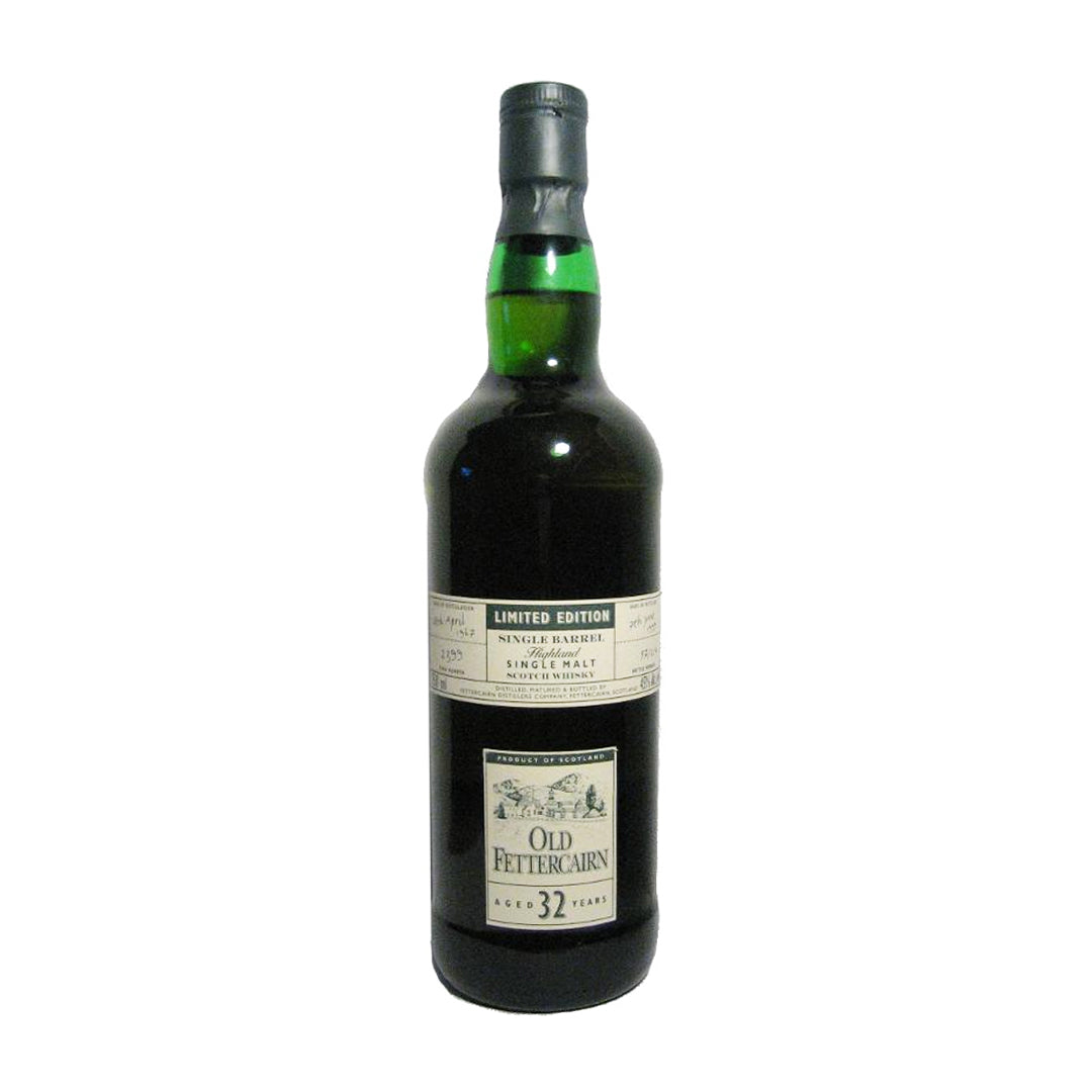 Old Fettercairn Highland Single Malt Scotch Whisky 32 Year Old Bottled in 1967 Scotch Whisky Old Fettercairn 