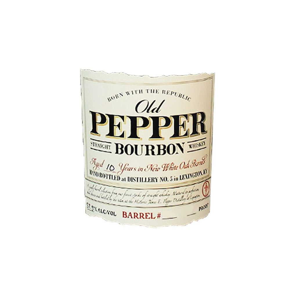 Old Pepper 10 Year Old Bourbon Bourbon Whiskey Old Pepper 