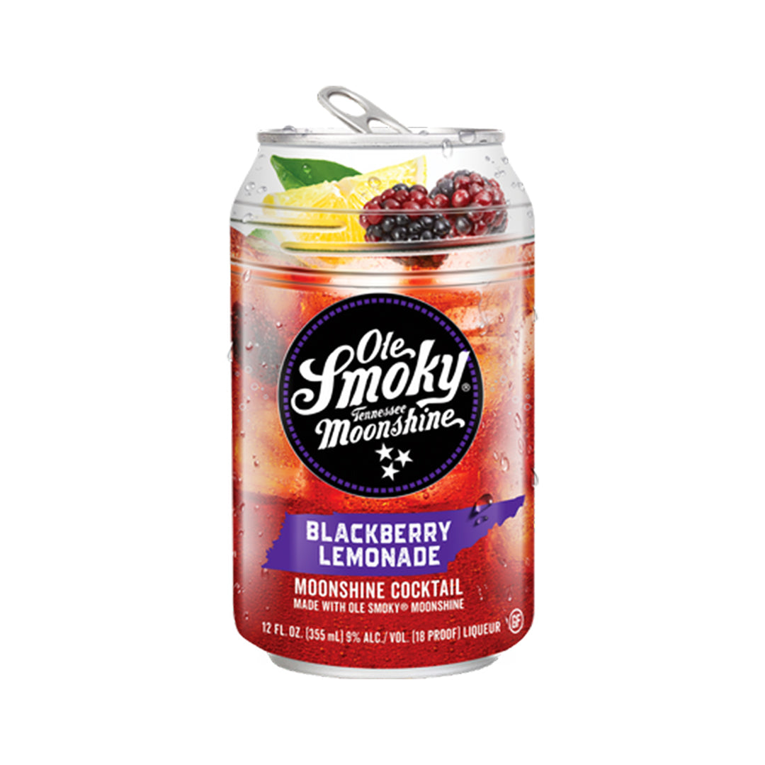 Ole Smoky Blackberry Moonshine Cocktail 4PK Moonshine Ole Smoky 