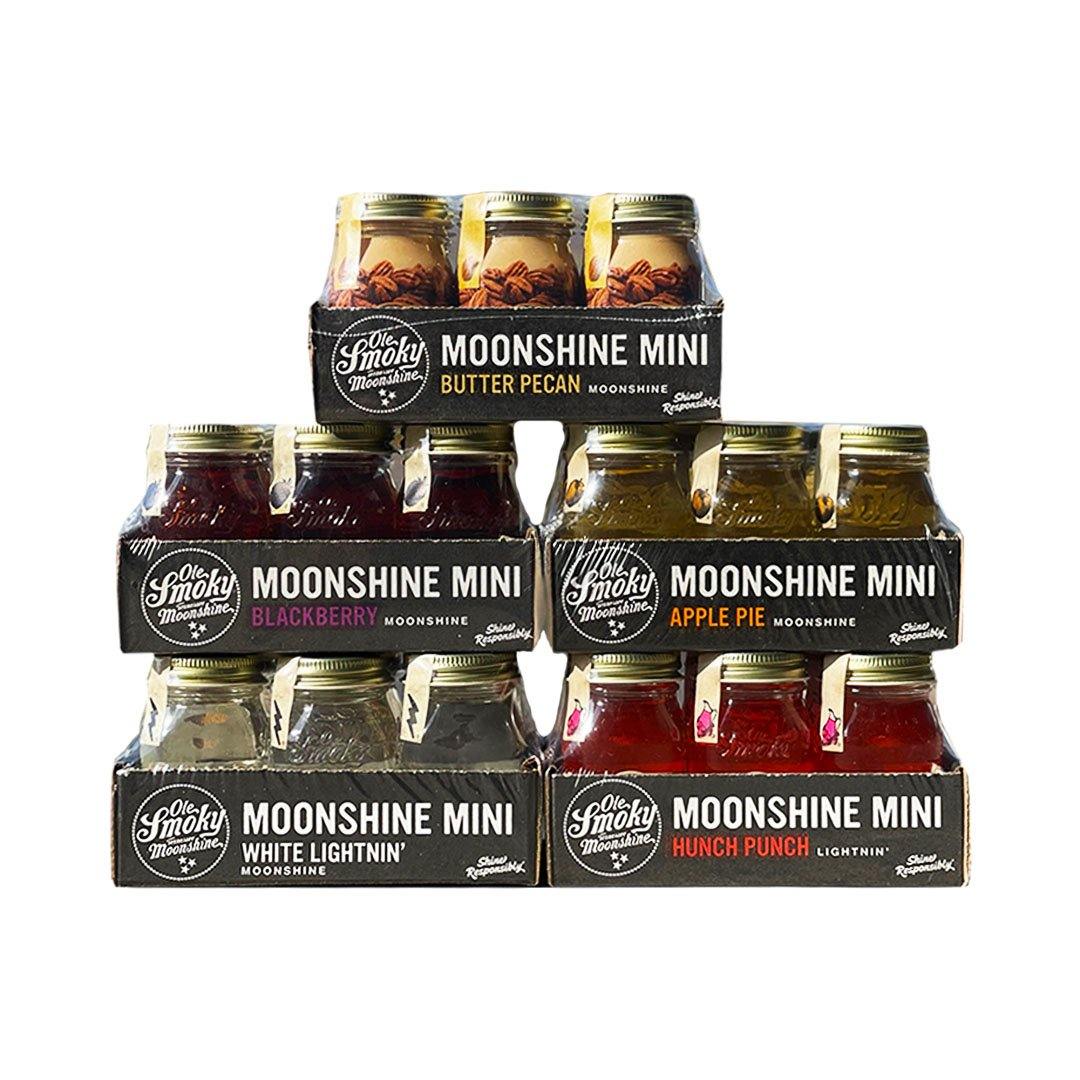 Ole Smoky Variety Pack Bundle 50ml Moonshine Ole Smoky 