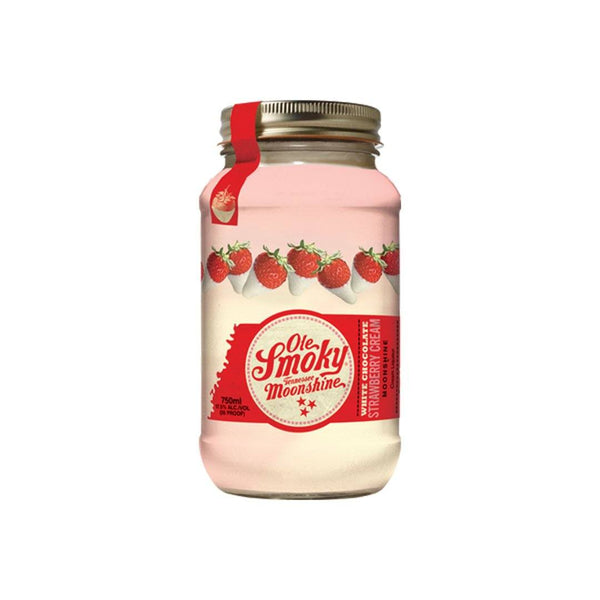 Buy Ole Smoky White Chocolate Strawberry Cream Moonshine | Sip Whiskey