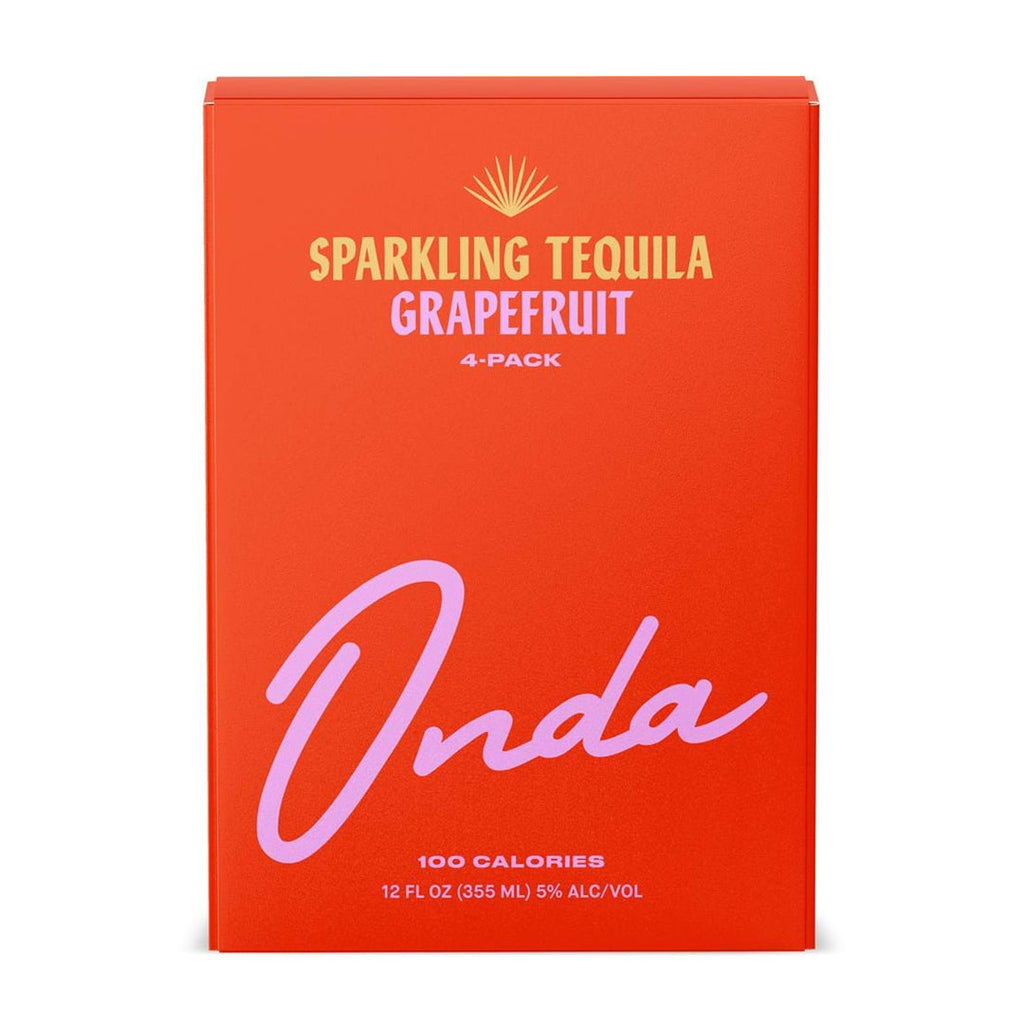 Onda Grapefruit Tequila Seltzer 4PK Seltzer Onda 
