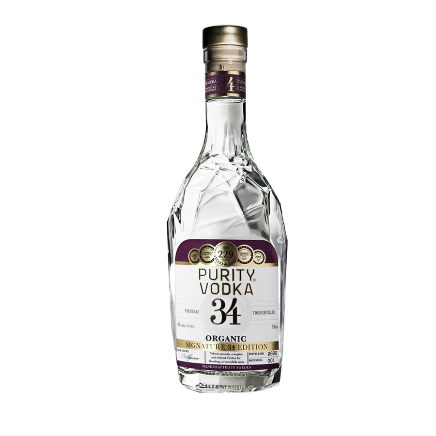 Purity Organic Vodka Ultra 34 Vodka Purity Vodka 