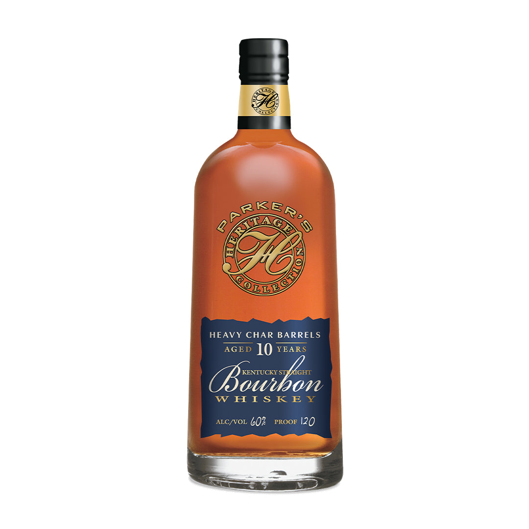 Parker's Heritage Collection Heavy Char Barrels 10 Year Old Bourbon Whiskey Kentucky Straight Bourbon Whiskey Parker's Heritage 