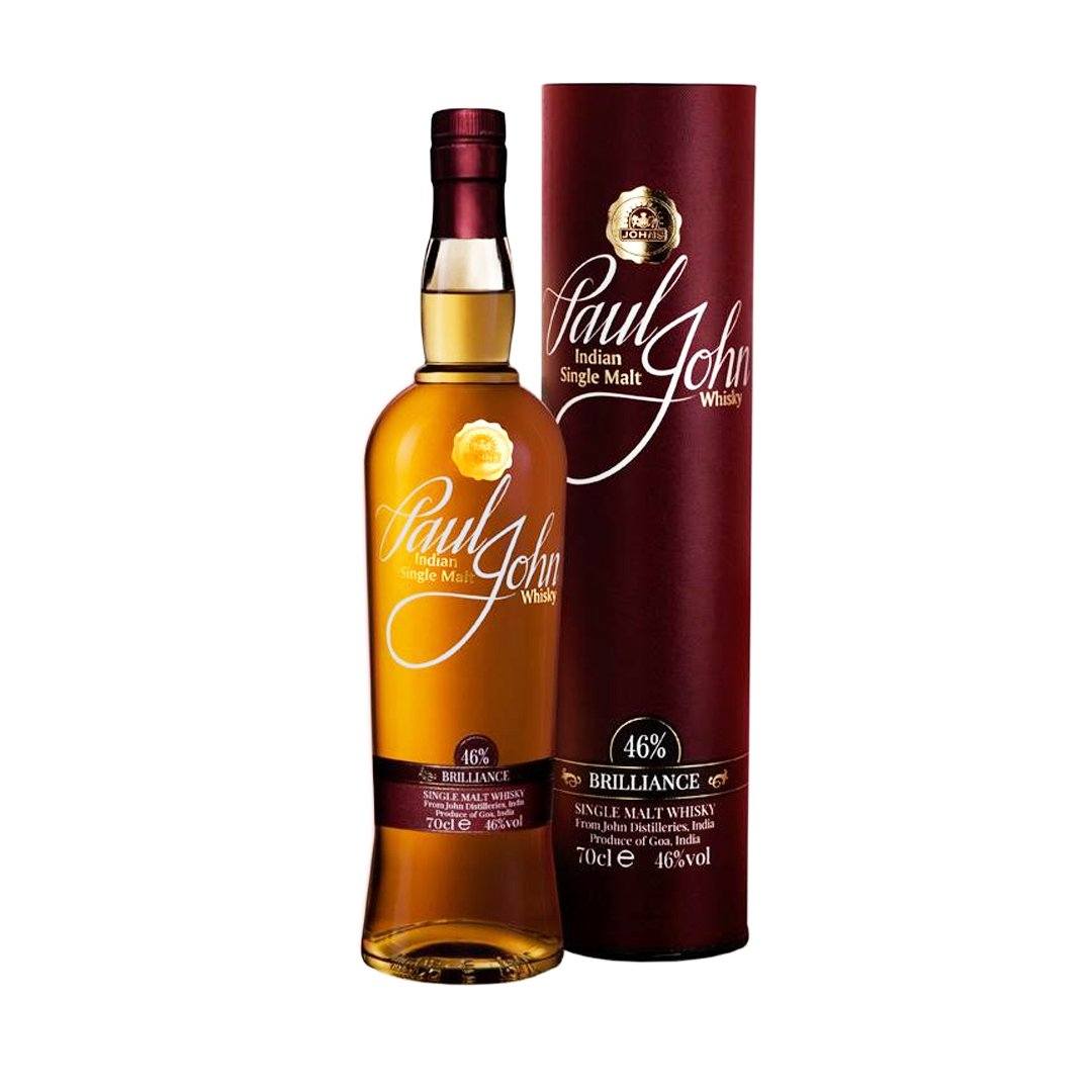 Paul John Whisky Indian Single Malt Brilliance Indian Whisky Paul John Whisky 