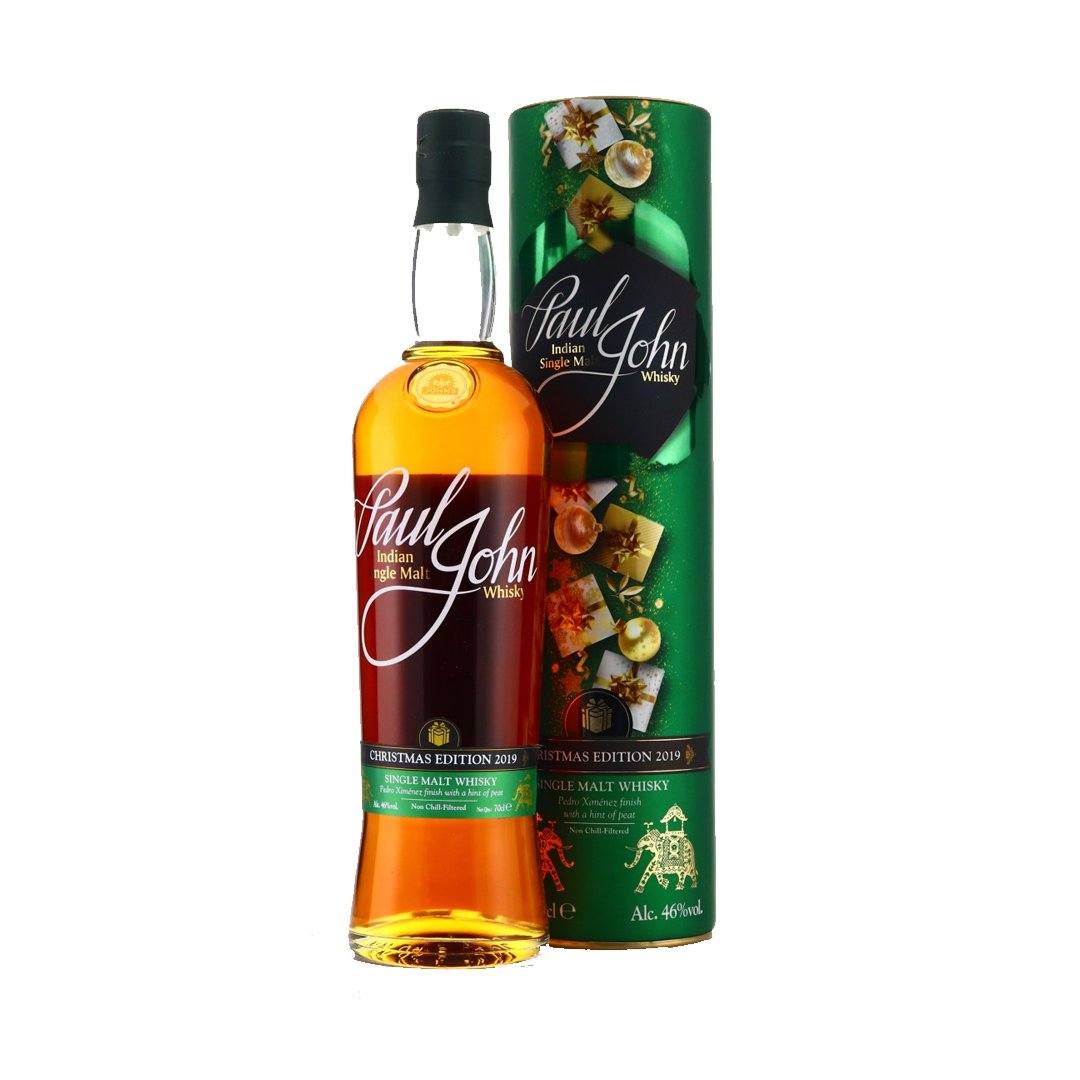 Paul John Whisky Indian Single Malt Christmas Indian Whisky Paul John Whisky 