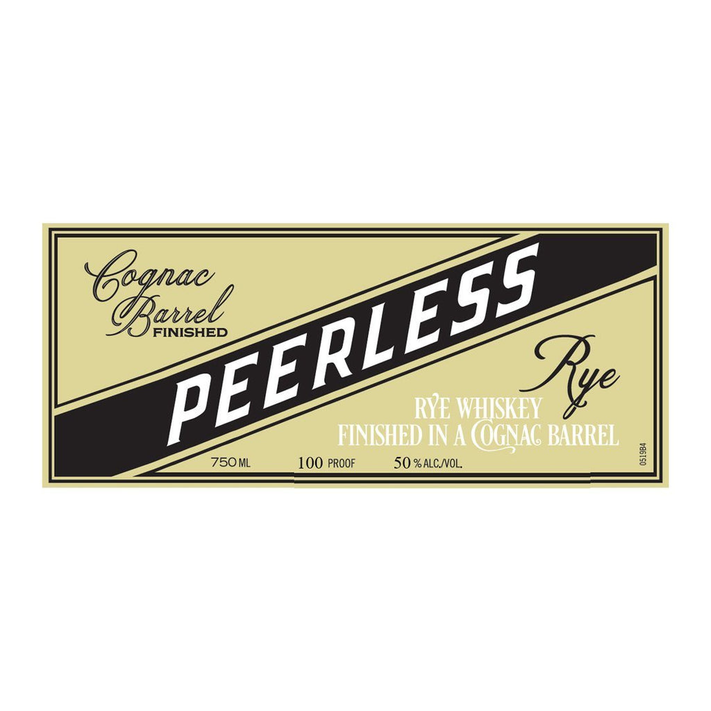Peerless Rye Finished In A Cognac Barrel Rye Whiskey Peerless 