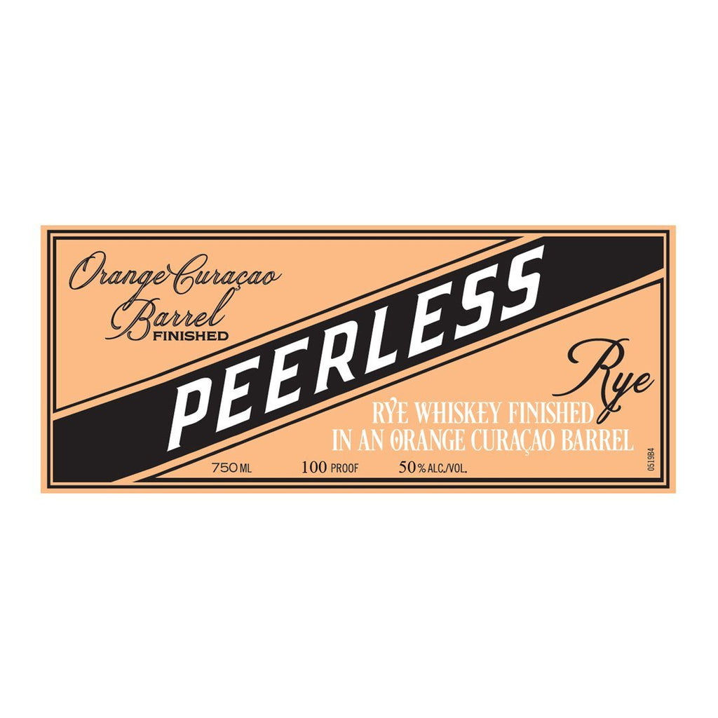 Peerless Rye Finished In A Orange Curacao Barrel Rye Whiskey Peerless 