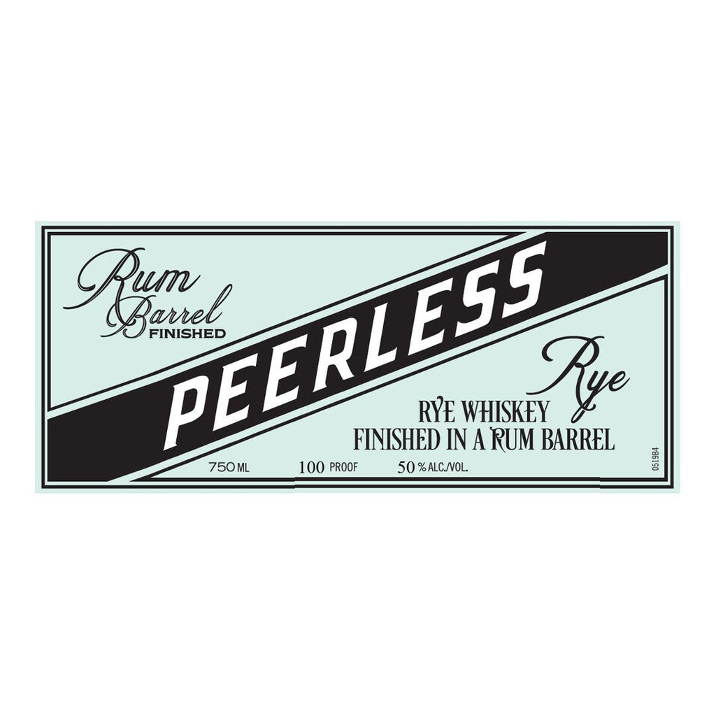 Peerless Rye Finished In A Rum Barrel Rye Whiskey Peerless 