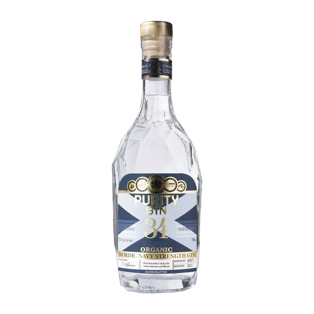 Purity Organic Navy Strength Gin Gin Purity Distillery 