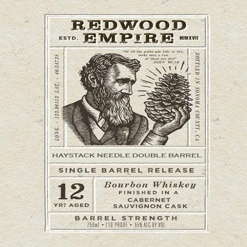 Redwood Empire 12 Year Cabernet Finish SDBB Private Selection Bourbon Redwood Empire Whiskey 