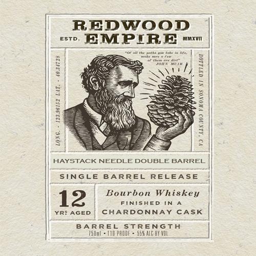 Redwood Empire 12 Year Chardonnay Cask Finish SDBB Private Selection Bourbon Redwood Empire Whiskey 