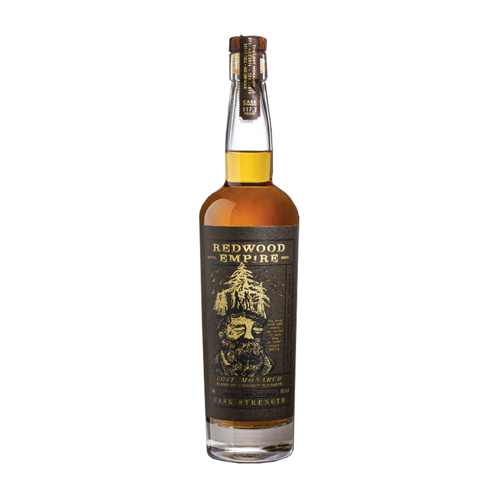 Redwood Empire Lost Monarch American Whiskey Cask Strength American Whiskey Redwood Empire Whiskey 