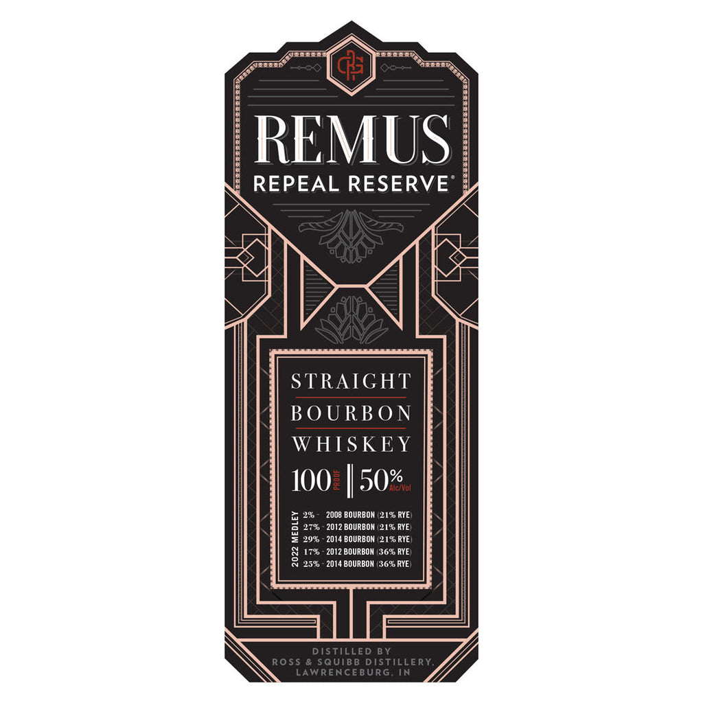 Remus Repeal Reserve VI Straight Bourbon Whiskey George Remus 