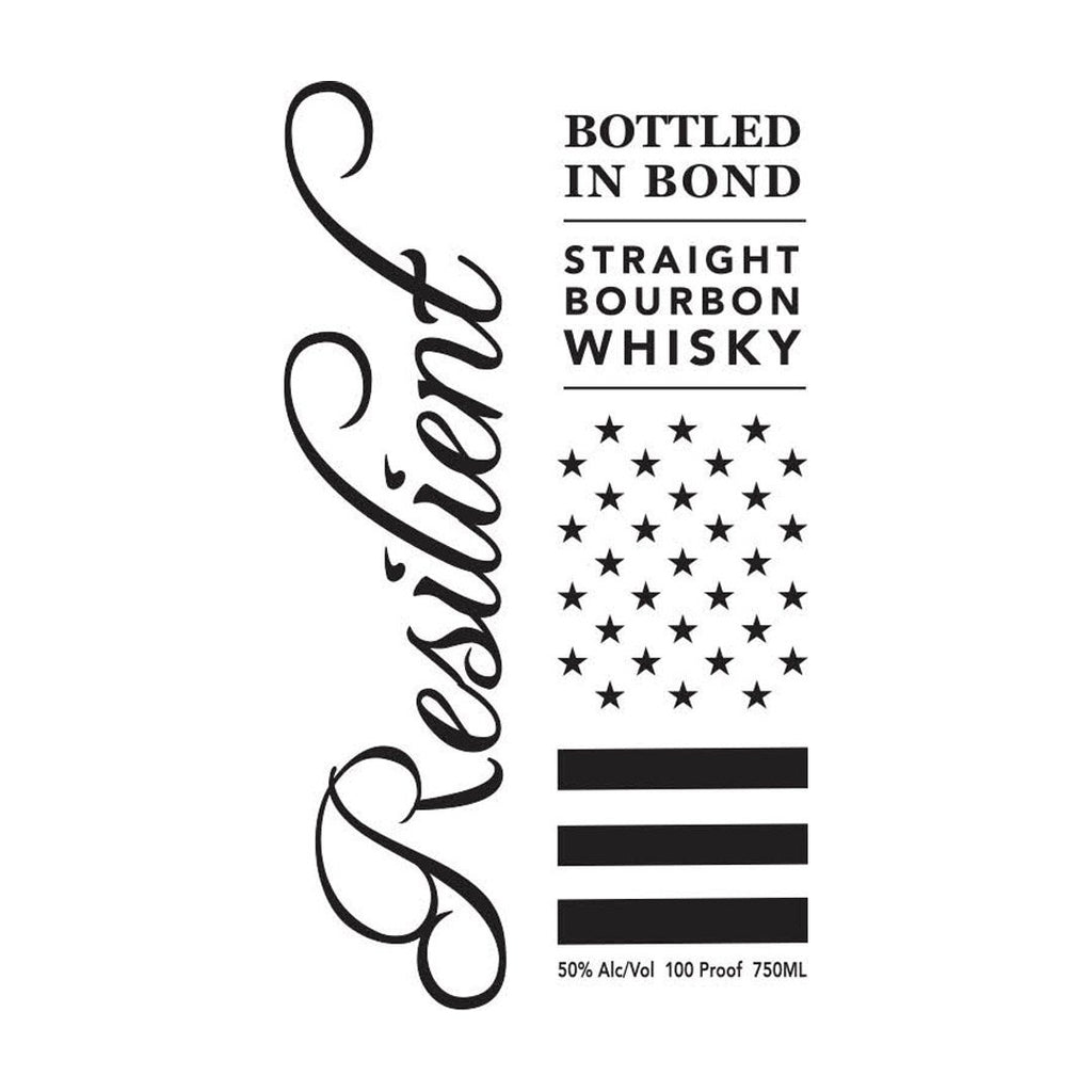 Resilient Bottled In Bond Straight Bourbon Whiskey Resilient Bourbon 