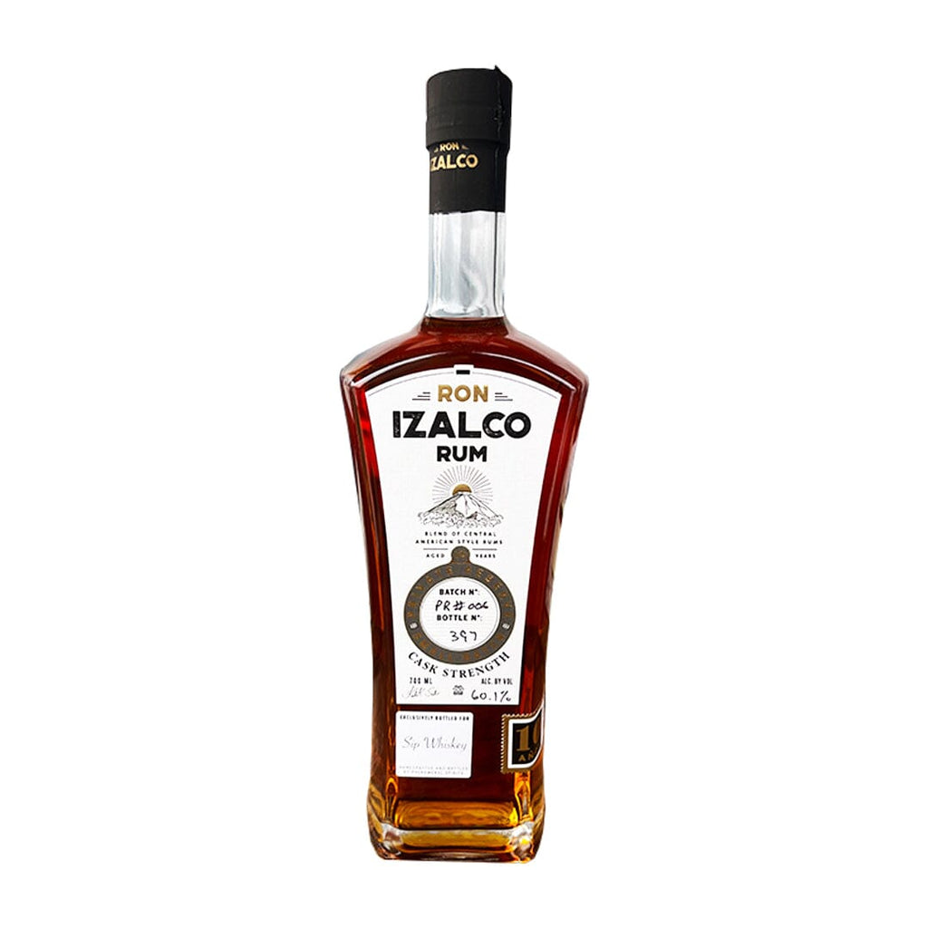 Ron Izalco "Sip Whiskey" Exclusive 10 Year Old Private Reserve 120.2 Proof Cask Strength Rum Rum Ron Izalco 