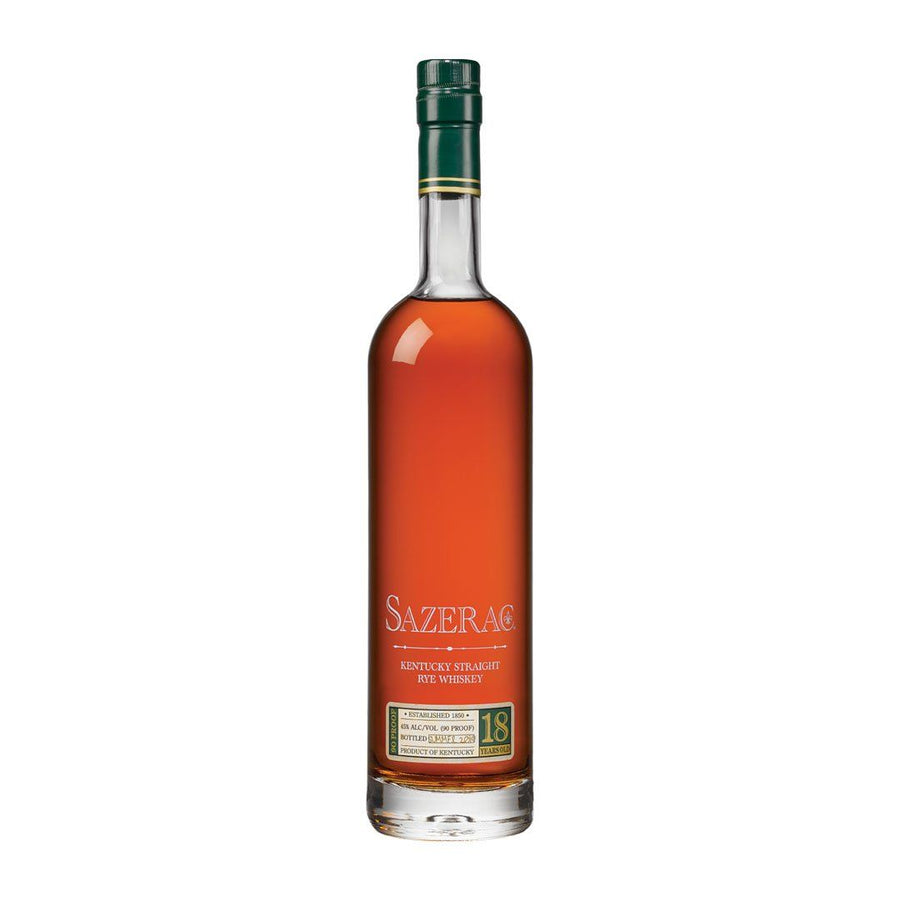 Sazerac Straight Rye 18 Year Old 2021 Straight Rye Whiskey Buffalo Trace 