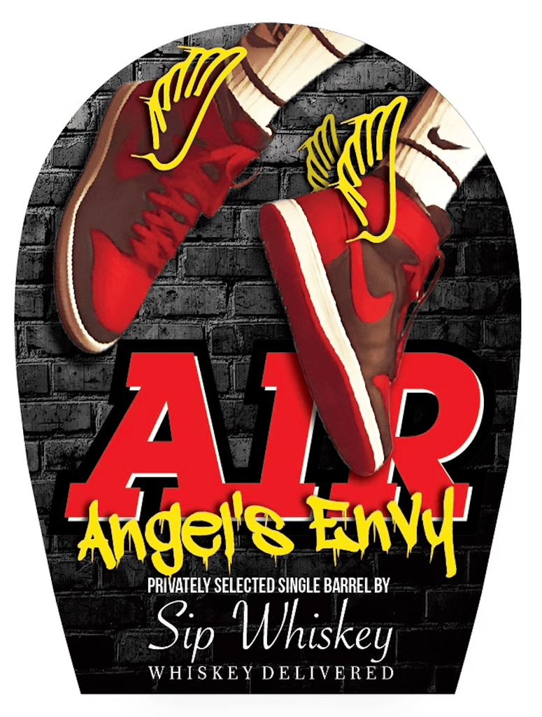 Angel’s Envy X Sip Whiskey Single Barrel “AIR” Private Cask Selection 110 Proof Bourbon Whiskey Angel's Envy 