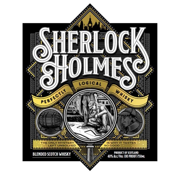 Sherlock Holmes Perfectly Logical Whisky Scotch Sherlock Holmes Whisky 