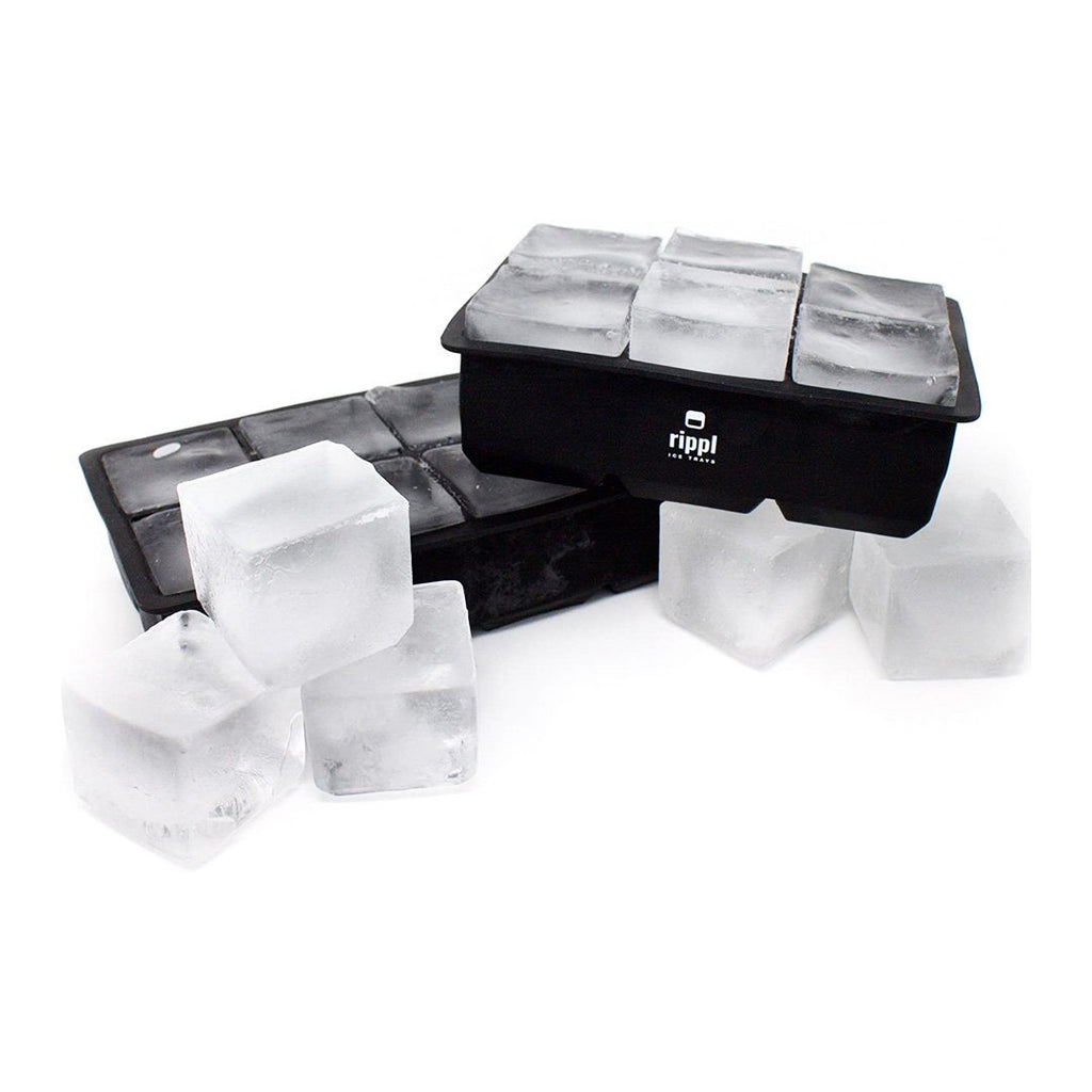 Silicone Ice Cube Tray Set of 2 Accessories Rippl 