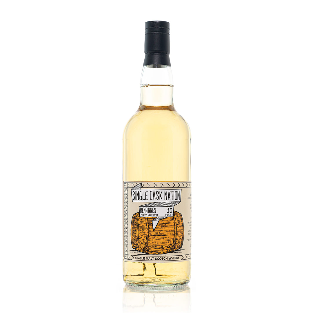 Single Cask Nation Benrinnes 10 Year Old Scotch Whisky Single Cask Nation 